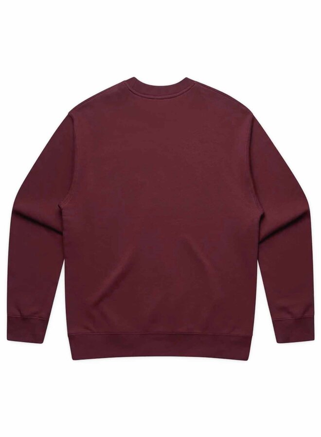 ART IS NOT A CRIME Sweater - Bordeaux