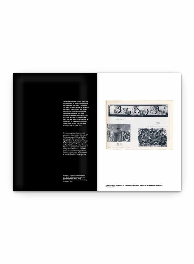 DGL - ART IS NOT A CRIME: A Window On NY & NL, zine