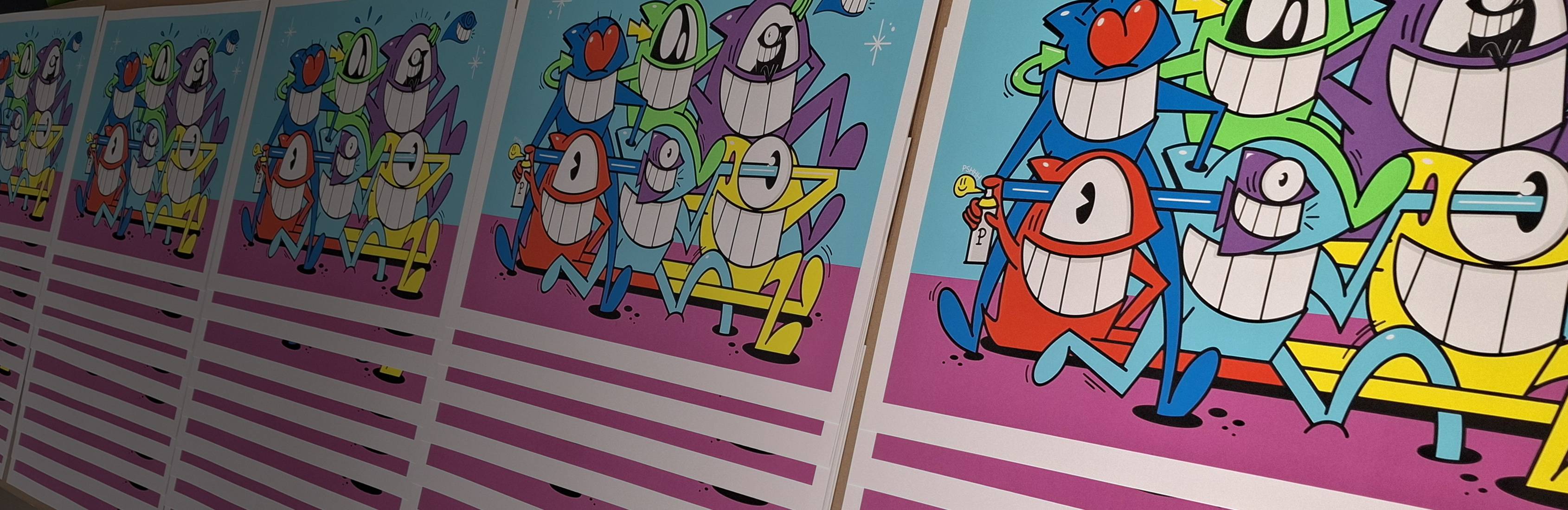 PEZ - Happy Connections 2.0 <br> Signed prints