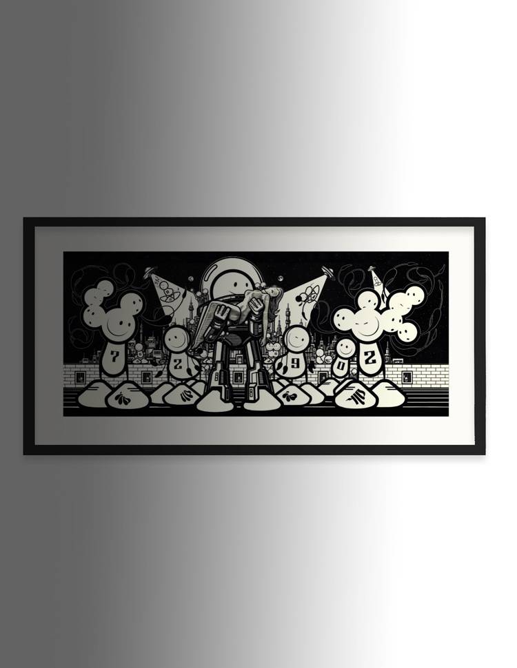 The London Police <br> Signed prints