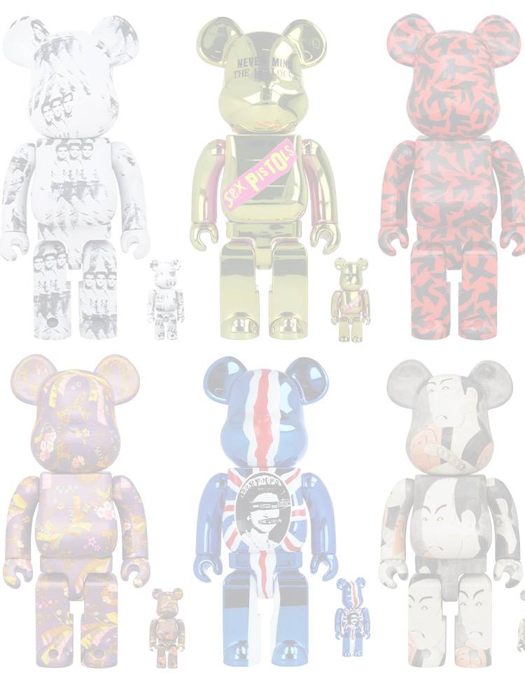 Bearbricks: <br>+10 new designs