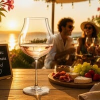 Het Perfecte Linea Umana Wijnglas voor een Sfeervolle luxe Zomer