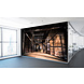 Multifunctioneel naadloos textielbehang industrial hall Multifunctioneel naadloos textielbehang industrial hall