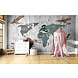 Studio Ditte Naadloos textielbehang kinderkamer wereldkaart Studio Ditte Naadloos textielbehang kinderkamer wereldkaart