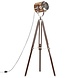 Staande lamp driepoot massief mangohout 186 cm Staande lamp driepoot massief mangohout 186 cm