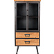 Feliz Lifestyle Kast Damian Low 52 x 109 cm hout/staal zwart Feliz Lifestyle Kast Damian Low 52 x 109 cm hout/staal zwart