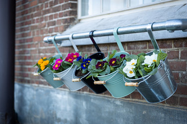 Decoratie / balkon emmers