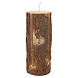 Tuinfakkel TOM boomstronk 50 cm bruin Tuinfakkel TOM boomstronk 50 cm bruin