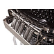Yakiniku Houtskoolbarbecue Kamado 22 inch keramiek/RVS zwart Yakiniku Houtskoolbarbecue Kamado 22 inch keramiek/RVS zwart