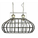 Countryfield Hanglamp Bowen 99 x 156 cm E27 staal/nikkel grijs Countryfield Hanglamp Bowen 99 x 156 cm E27 staal/nikkel grijs