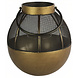 Countryfield Kaarsenhouder windlicht Pancho 28 x 26,5 cm staal brons Countryfield Kaarsenhouder windlicht Pancho 28 x 26,5 cm staal brons