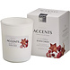 Bolsius Geurkaars Accents Warm Cheer 9,2 cm glas/wax wit Bolsius Geurkaars Accents Warm Cheer 9,2 cm glas/wax wit