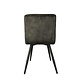 TOM Decostar stoel Frankford 58,5 x 47 x 82,5 cm antraciet TOM Decostar stoel Frankford 58,5 x 47 x 82,5 cm antraciet