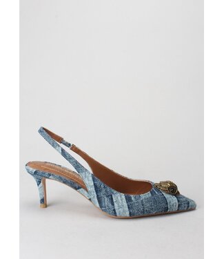 Kurt Geiger Kurt geiger shoes Belgravia slingback denim