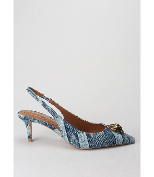 Kurt Geiger Kurt geiger shoes Belgravia slingback denim