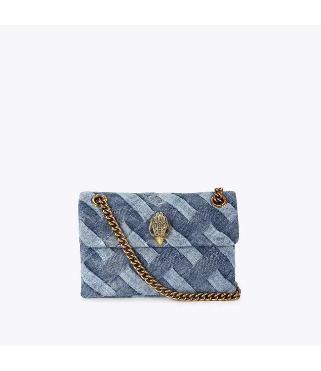 Kurt Geiger Kurt Geiger mini kensington soft bag denim