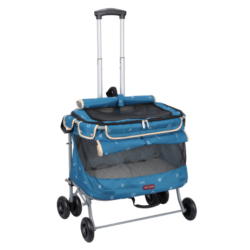 Petstro Petstro Mini Buggy Blauw Petstro Petstro Mini Buggy Blauw