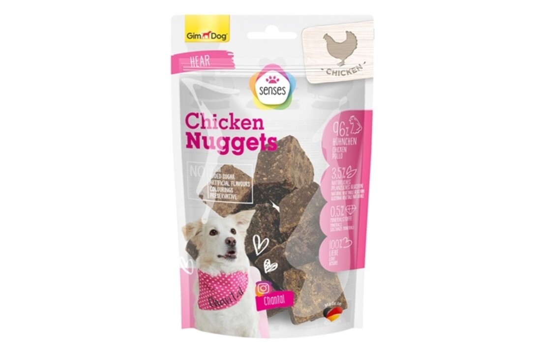 Gimdog senses pure chicken nuggets