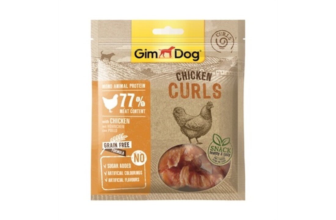 Gimdog chicken curls