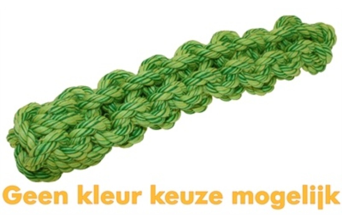 Happy pet nuts for knots werpstaaf touw