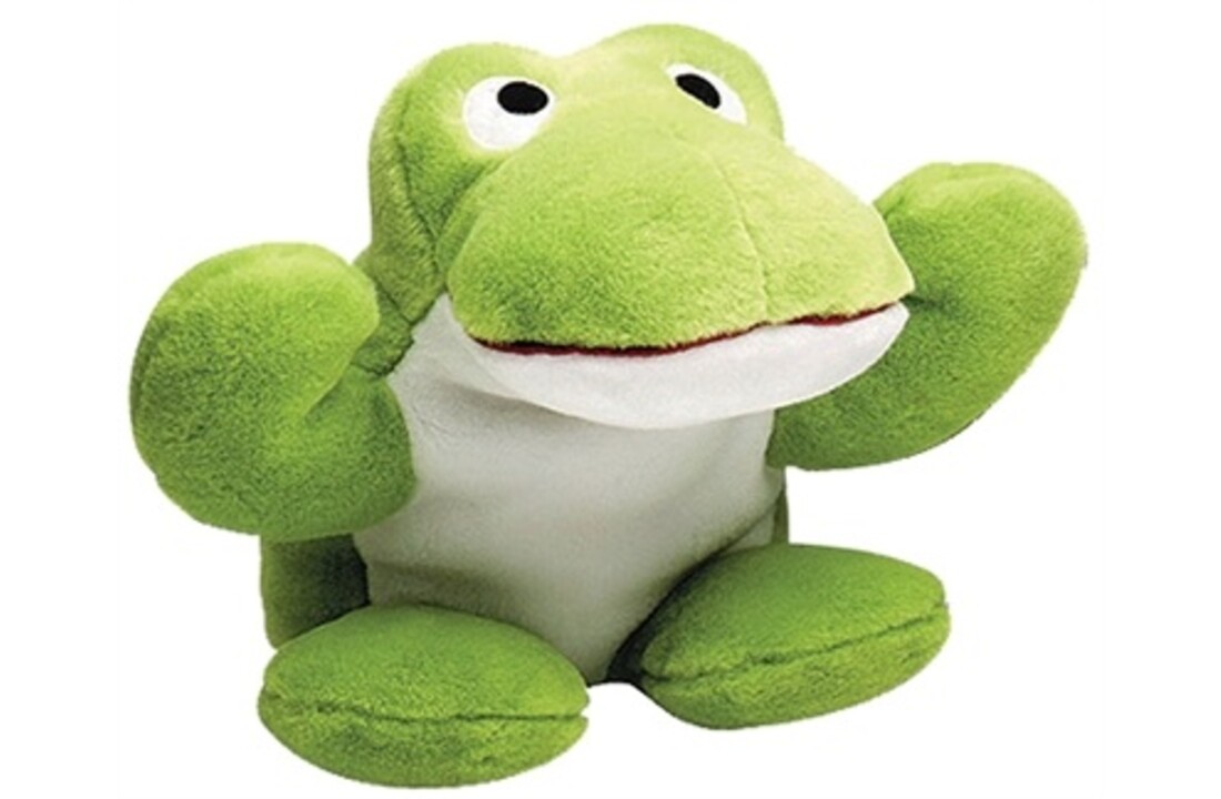 Happy pet big buddie fritz de pluche kikker