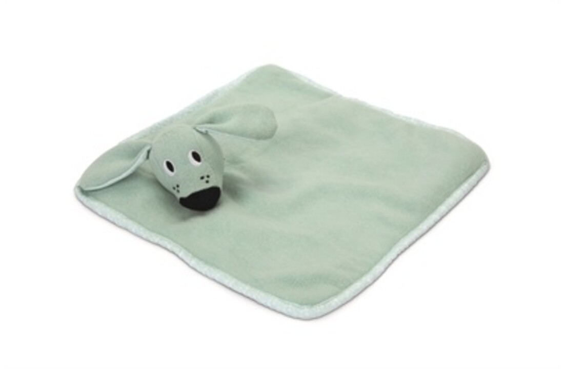 Beeztees puppy knuffellap wuggie groen