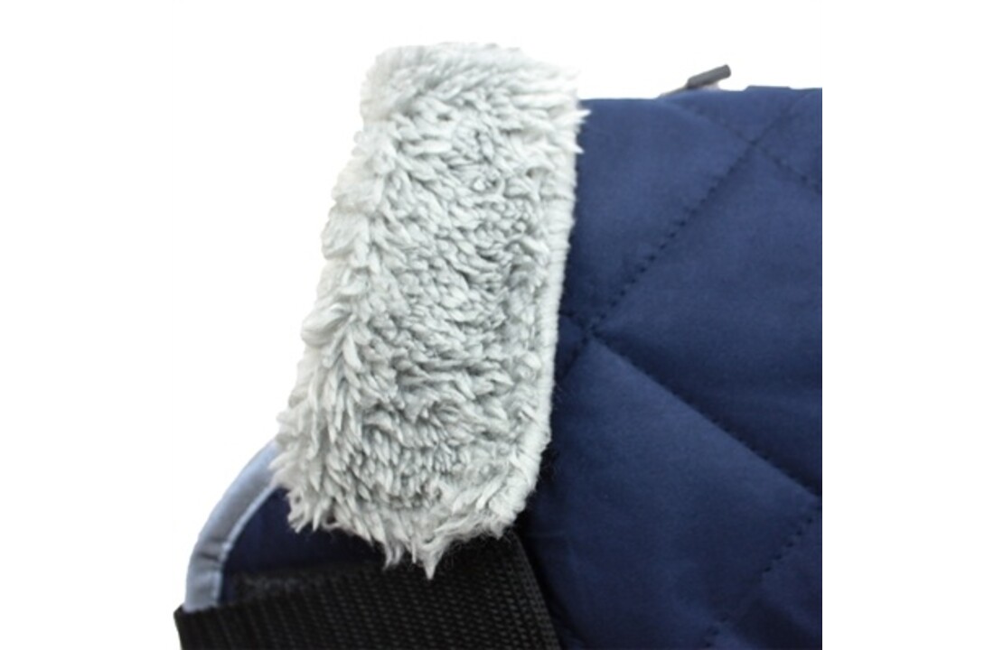 Go walk hondenjas quilted comfort navy blauw