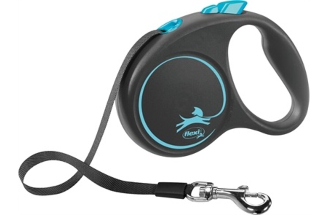 Flexi rollijn black design tape blauw
