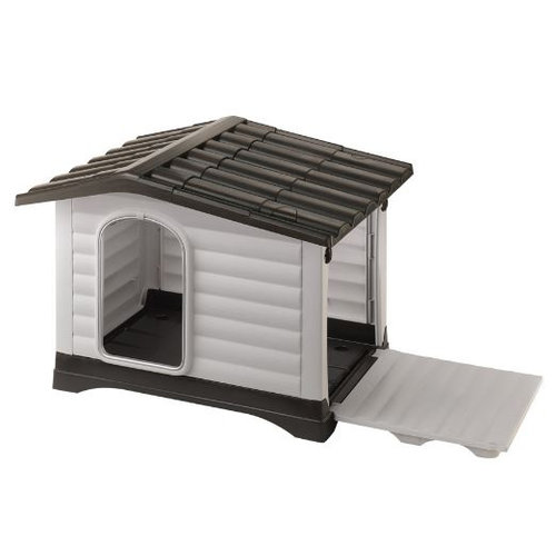Ferplast Ferplast hondenhok Dogvilla 111 x 84 cm zwart/wit Ferplast Ferplast hondenhok Dogvilla 111 x 84 cm zwart/wit