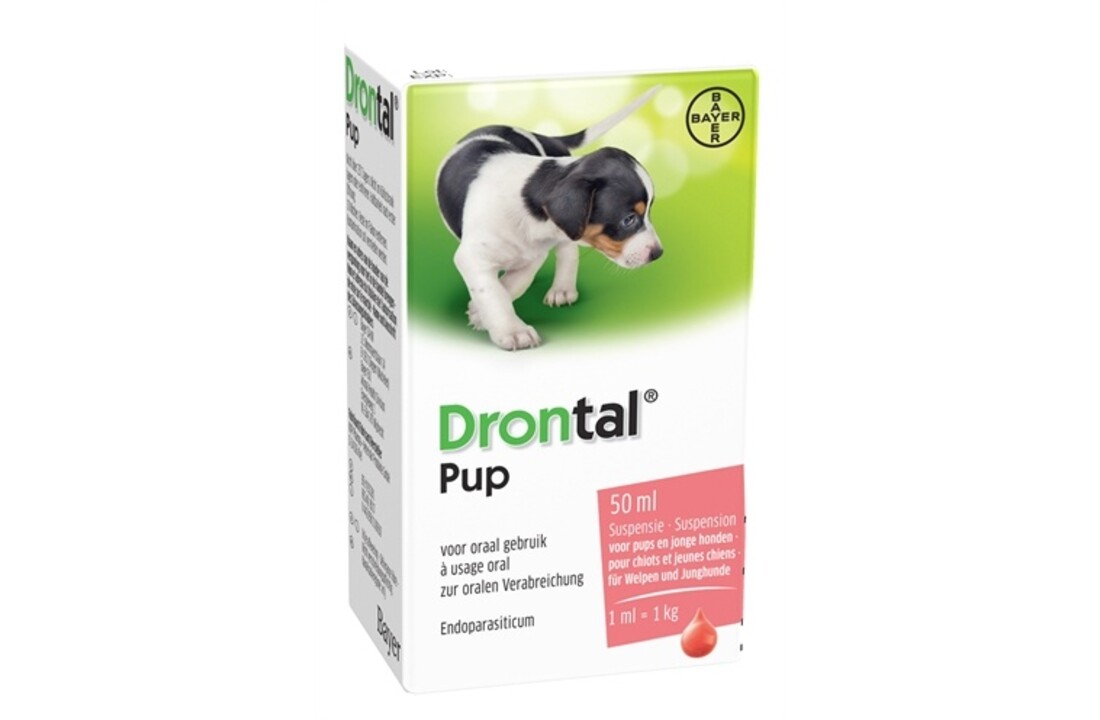 Bayer drontal ontworming pup
