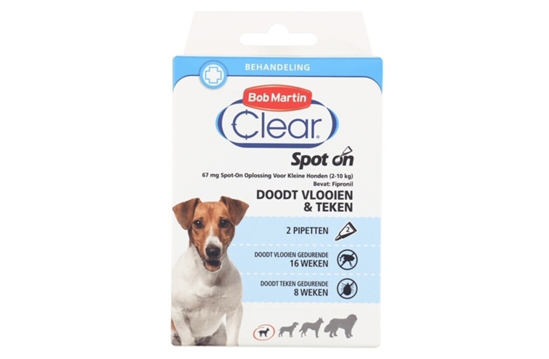 Bob martin clear spot on hond small