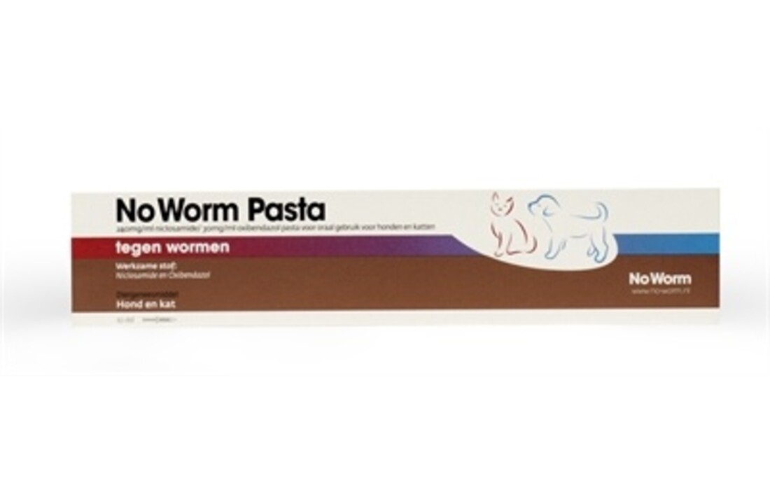 Exil hond/kat no worm pasta