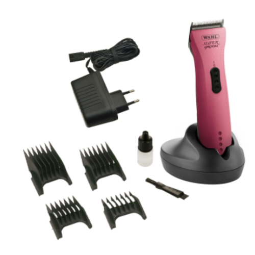 Wahl Wahl Super Groom 1872 Berry Pink Draadloze Tondeuse Wahl Wahl Super Groom 1872 Berry Pink Draadloze Tondeuse