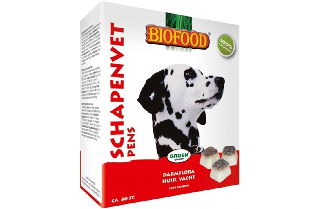 Biofood schapenvet maxi bonbons pens