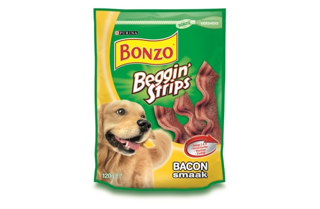 6x bonzo beggin' strips bacon
