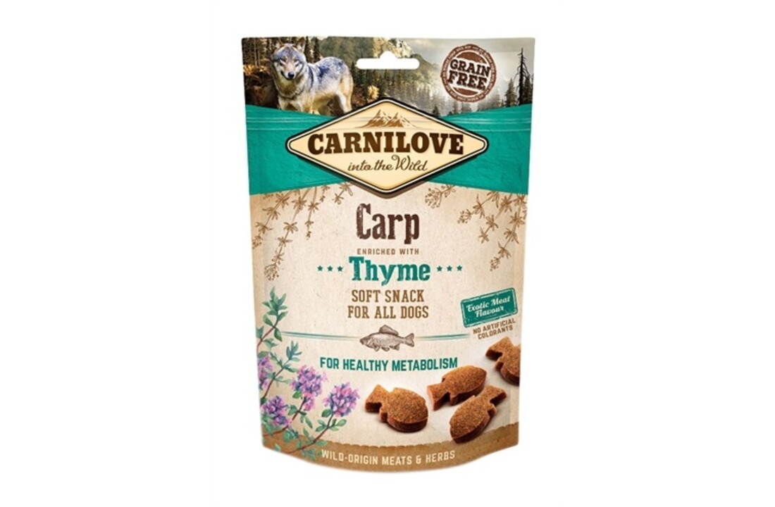 Carnilove soft snack karper / tijm