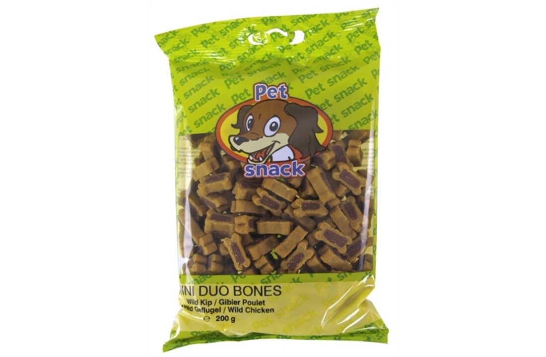 14x petsnack botjes duo wild/kip