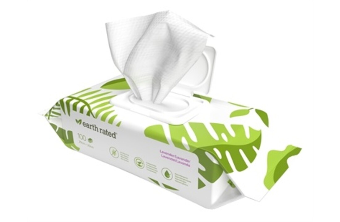 Earth rated dog wipes lavendel composteerbaar
