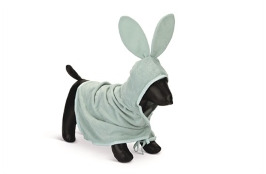 Beeztees puppy badjas foompie groen