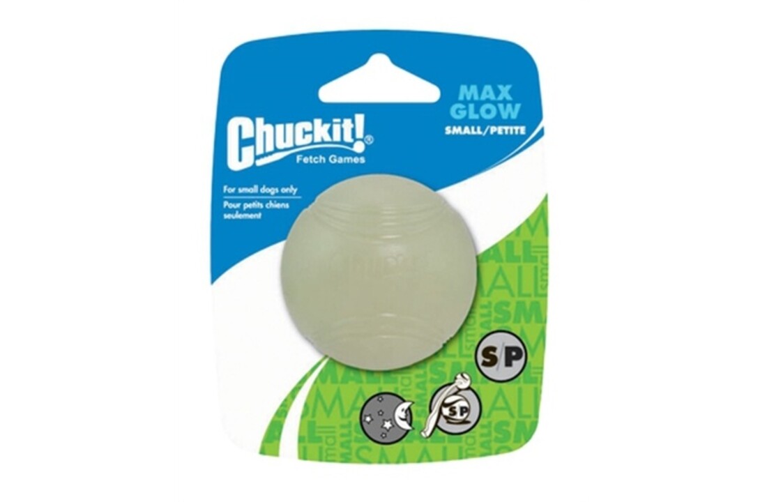 Chuckit max glow bal glow in the dark