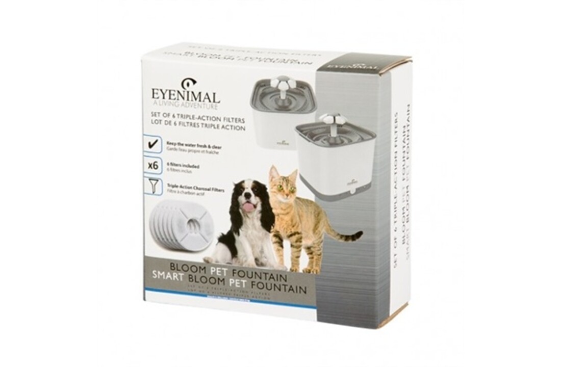 Eyenimal filters voor bloom en smart bloom drinkfontein
