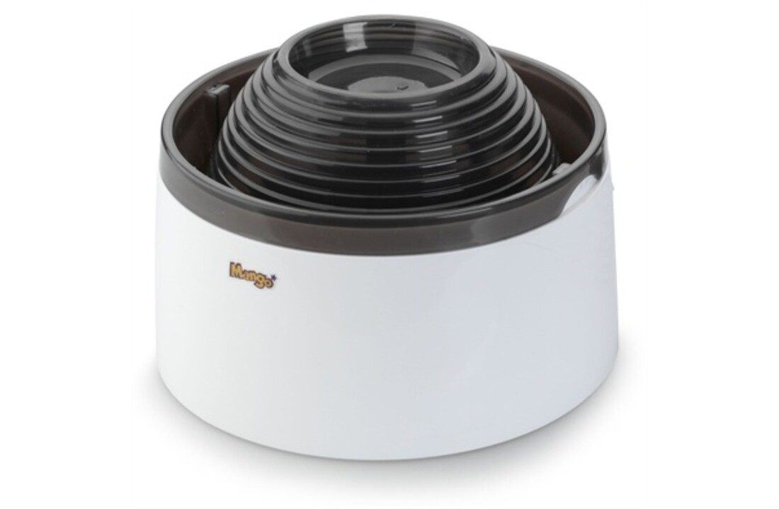 Ebi pet water feeder mango wit/zwart