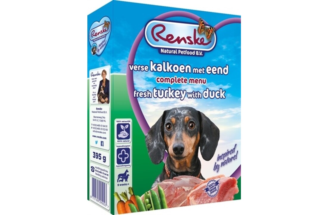 10x renske vers vlees kalkoen/eend
