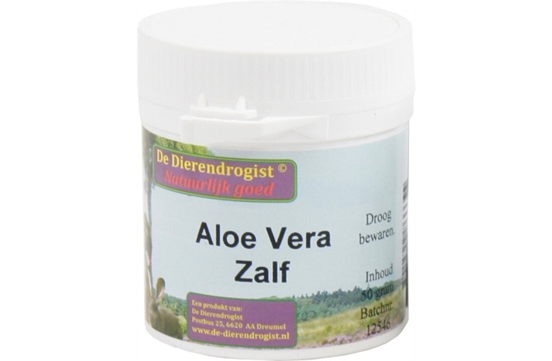 Dierendrogist aloe vera zalf