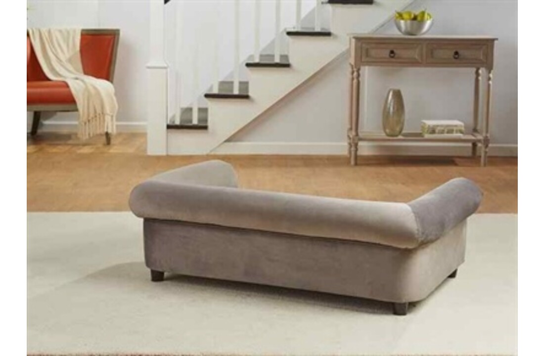 Enchanted hondenmand / sofa manchester grijs