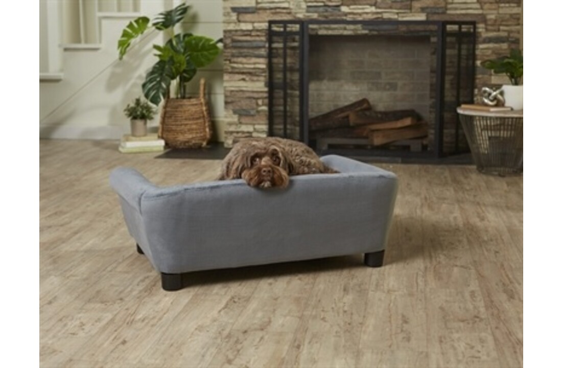 Enchanted hondenmand / sofa charley donkergrijs