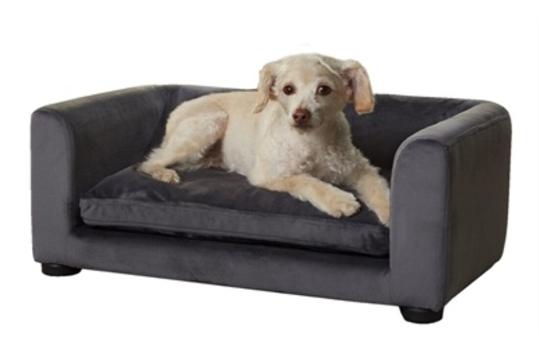 Enchanted hondenmand / sofa cookie donkergrijs