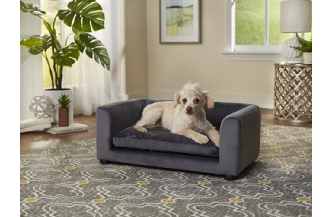 Enchanted hondenmand / sofa cookie donkergrijs