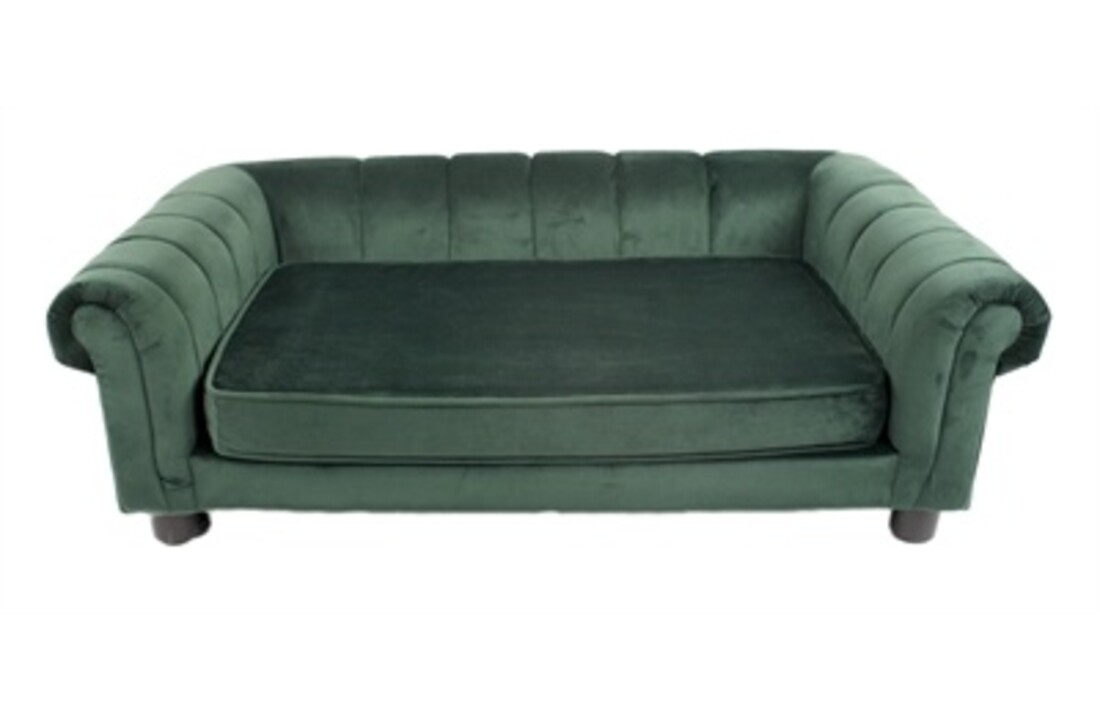 Enchanted hondenmand / sofa sullivan emerald groen