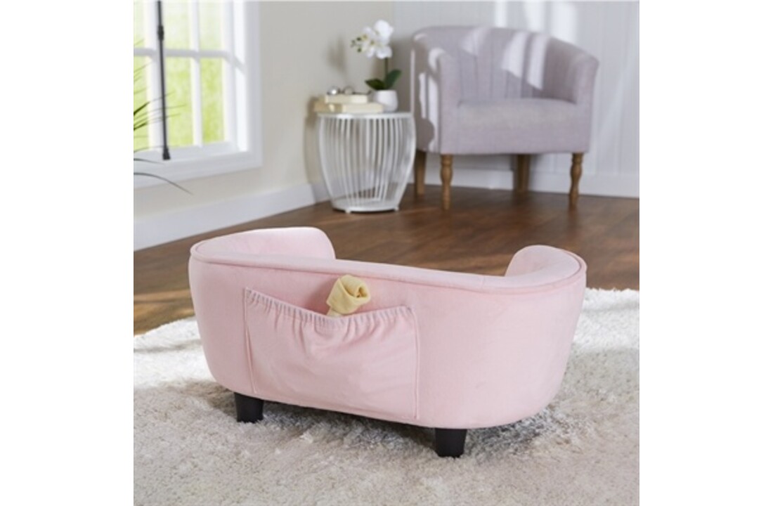 Enchanted hondenmand / sofa coco roze